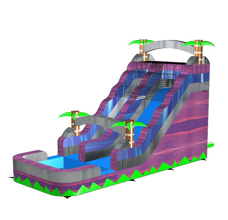 hippo custom water slide for adult lake inflatable water slides high quality inflatable slide with pool for sale
