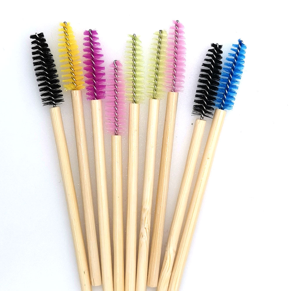 Eco Friendly Bamboo Mascara Wand bulk disposable eyelash for eyelash extension