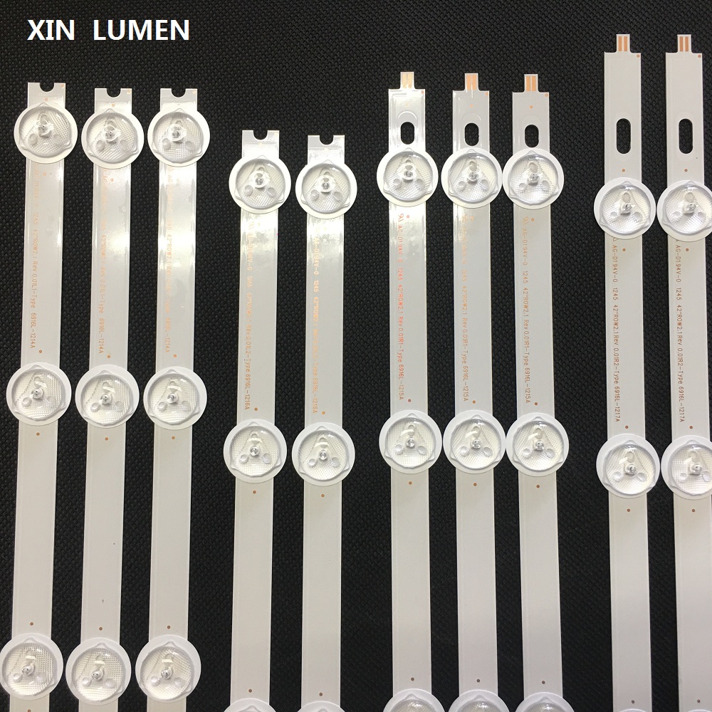 Светодиодная лента для подсветки XIN LUMEN, новая совместимая лента для подсветки 2020 LG 42 ''LC420DUE 6916L-1214A 6916L-1215A 6916L-1216A 6916L-1217A