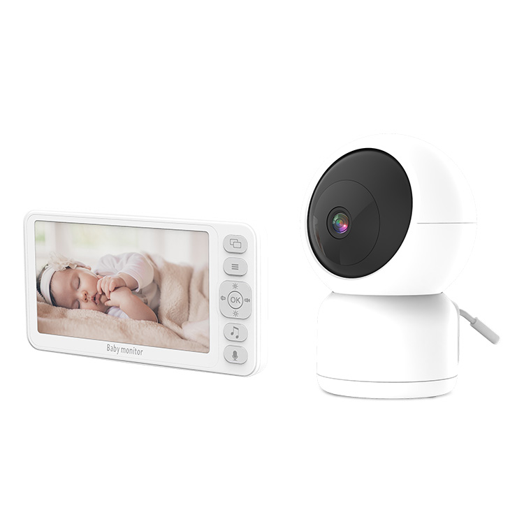5" Inch Baby Monitor With Camera And Audio 1080P CCTV Security Mini VideoCamera