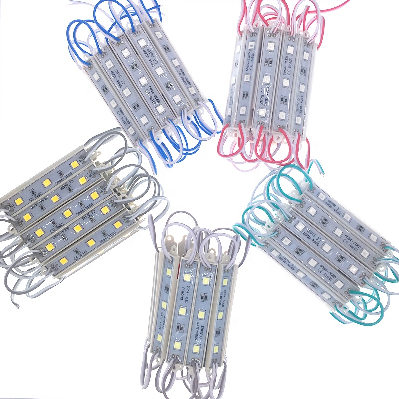 Заводская OEM низкая цена высокая яркость IP65 Smd 5054 3Led Ce Rohs светодиодные модули для рекламных знаков 0,75 w 5050 светодиодный модуль