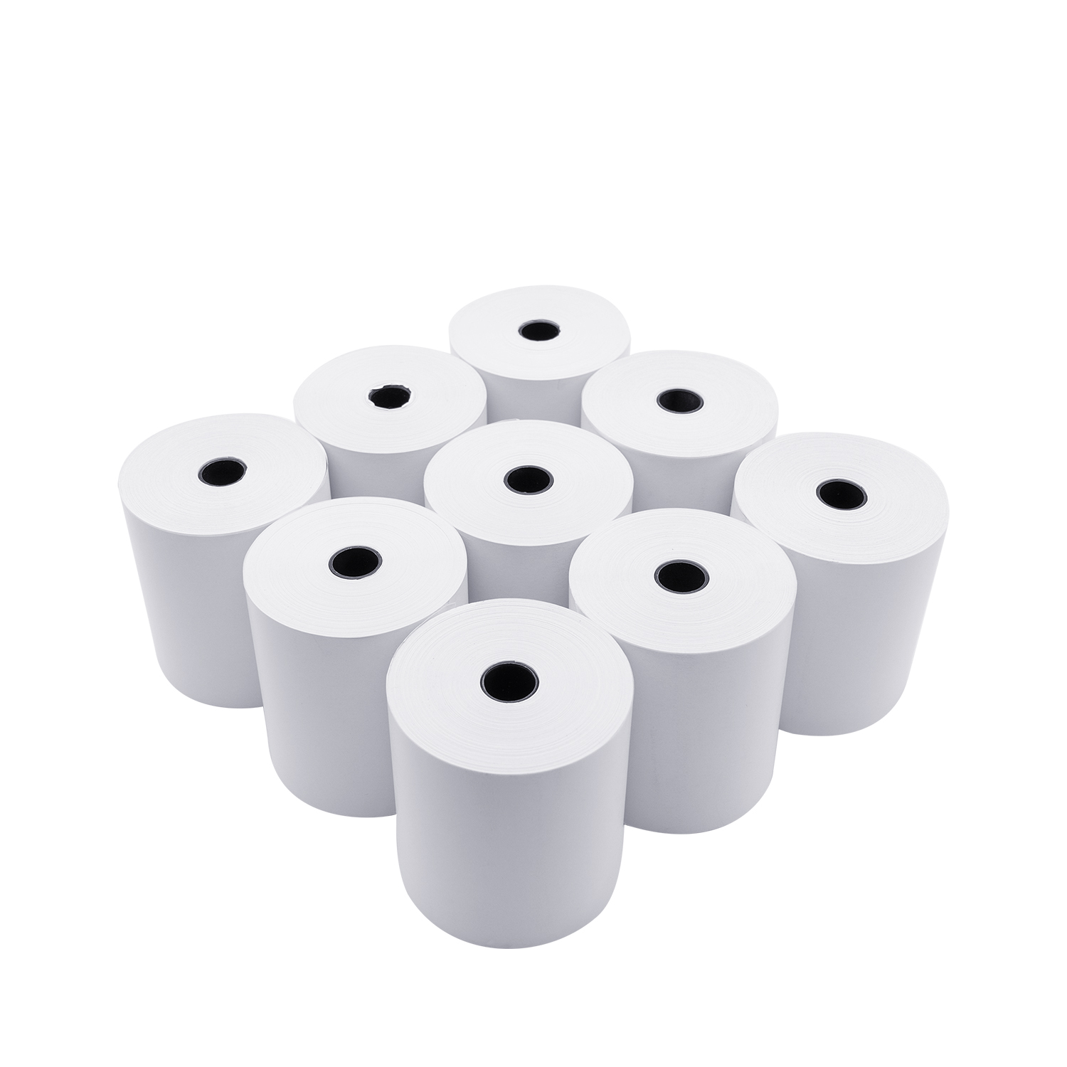 China Manufacturers Fast Delivery 80x80mm 3 1/8 ATM Paper Cash Register ATM Paper Roll