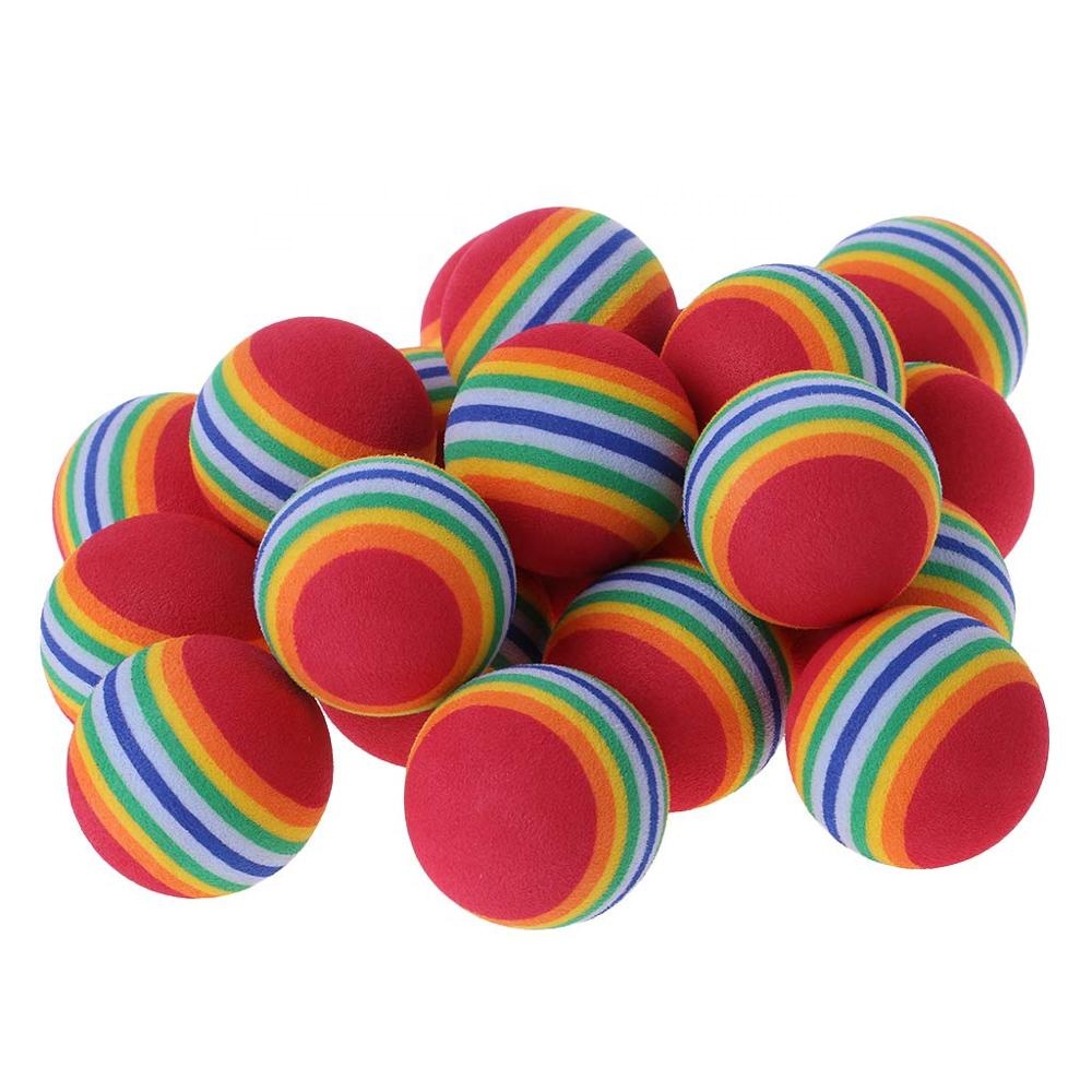 Rainbow Foam Golf Practice Balls