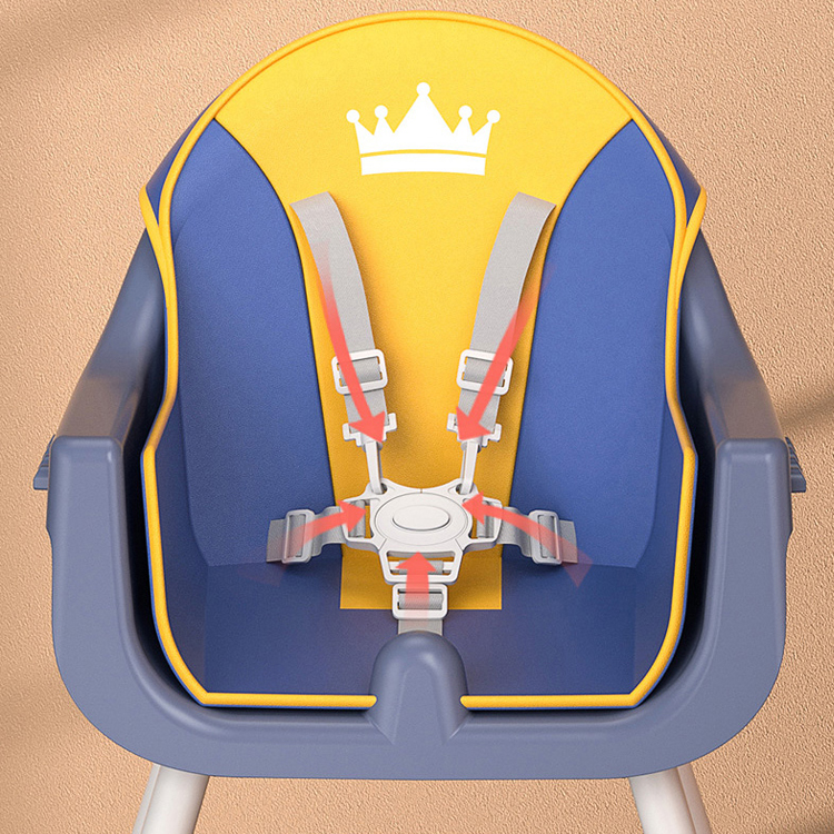 Hot Selling Portable Feeding Baby High Chair Foldable Children Dinner Seat For Baby Eating latest version