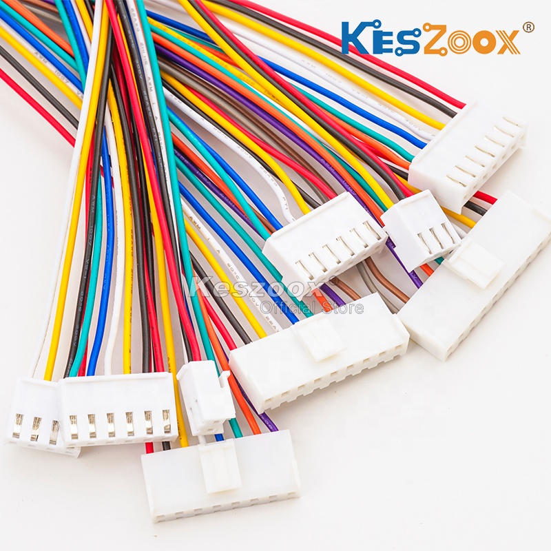 Кабельный разъем Keszoox VH, 3,96 мм, 2/3/4/5/6/7/8/9/10/11/12/20
