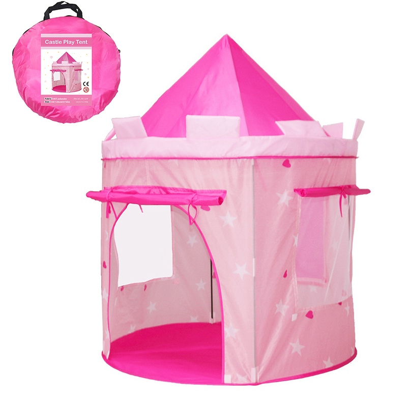 New Style Children castillo princesa Princess Girls Large House Indoor &outdoor Kids Castle Play Toy Tent with LED Lights
