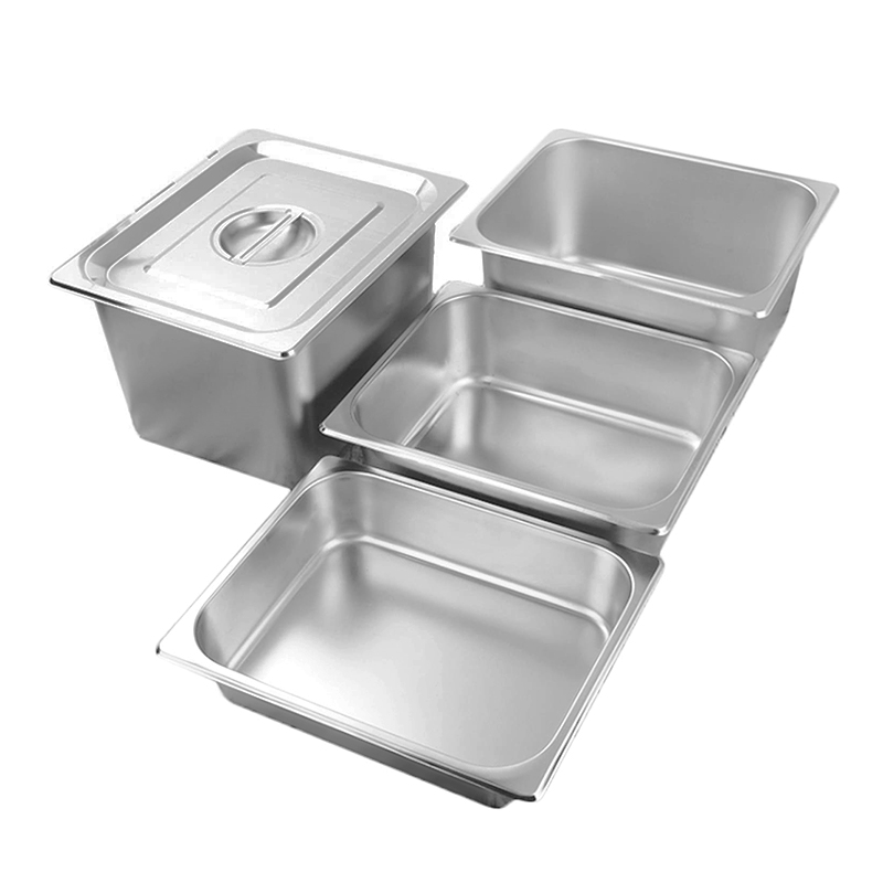 Factory Price Other Hotel Deep Steam Food Gastronorm Container Restaurant Supplies Gn Pan Stainless Steel Pan With Lid