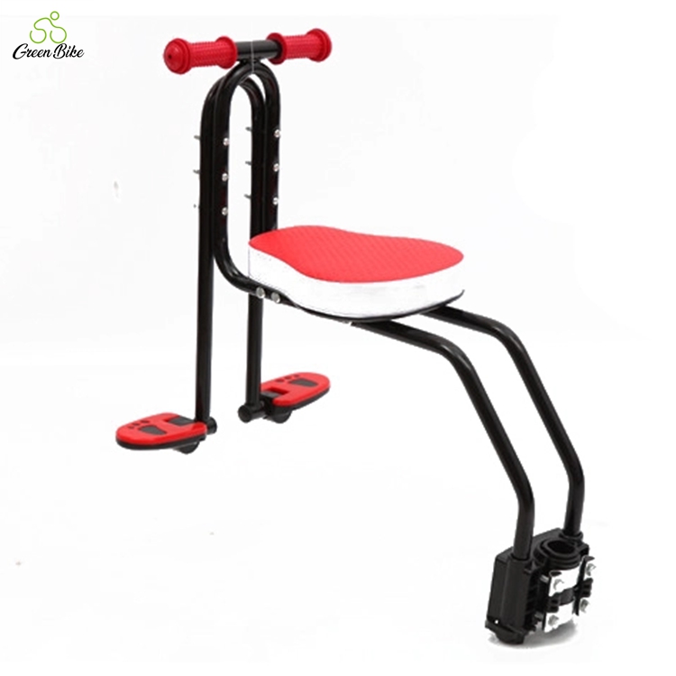 Safety mountain bike child seat detachable baby bike seat front with handrail bike seat