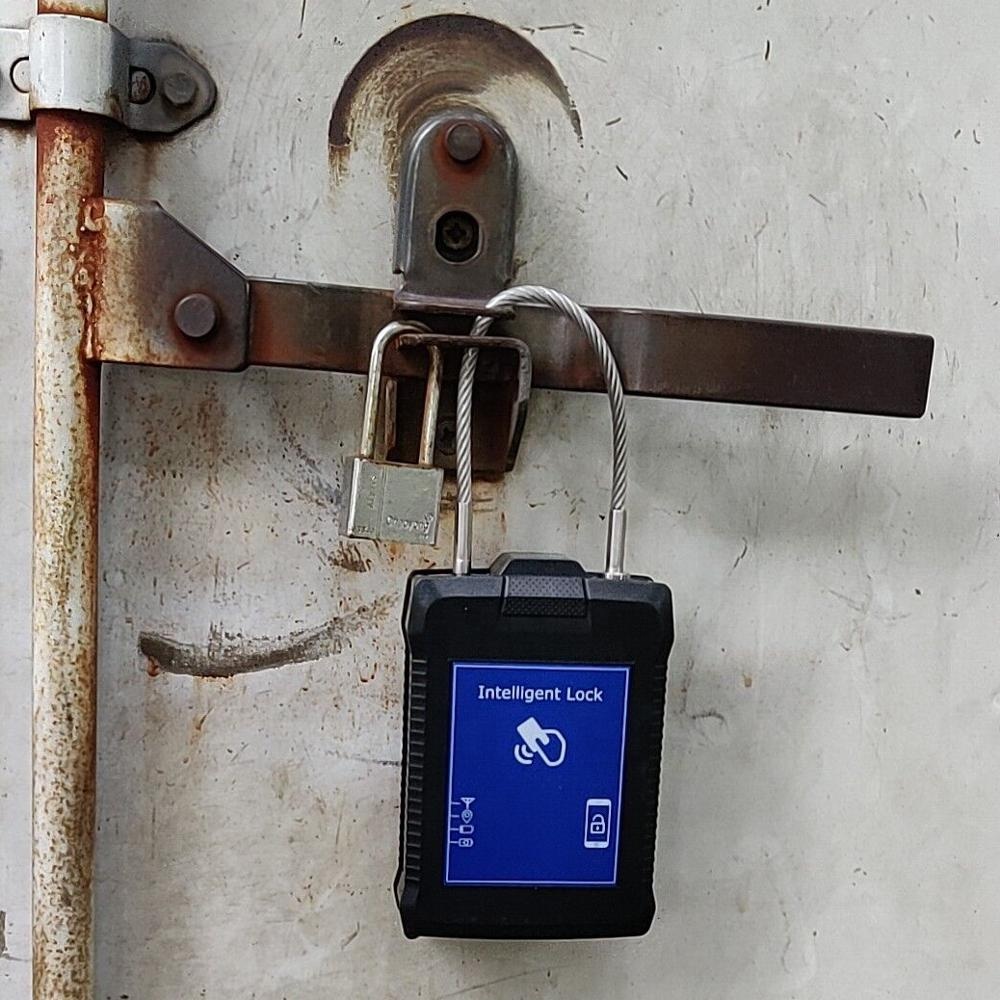 Электронный замок GL600 RFID GPS висячий замок Электрический цифровой замок