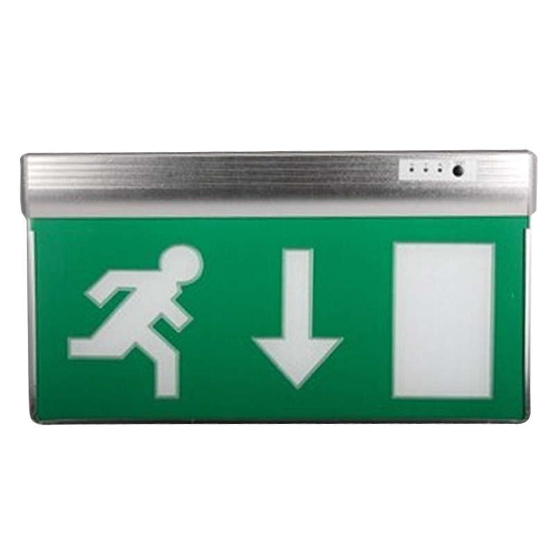 LED fire safety wall mounted emergency light exit sign
