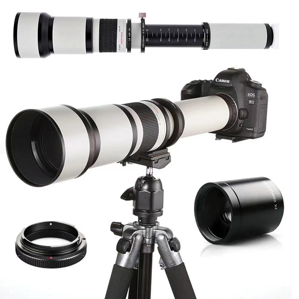 Оптические телескопические зум-объективы для камеры Canon Sony Pentax Panasonic Nikon D7000 D7100 D200 D300 D750 D810D90 DSLR