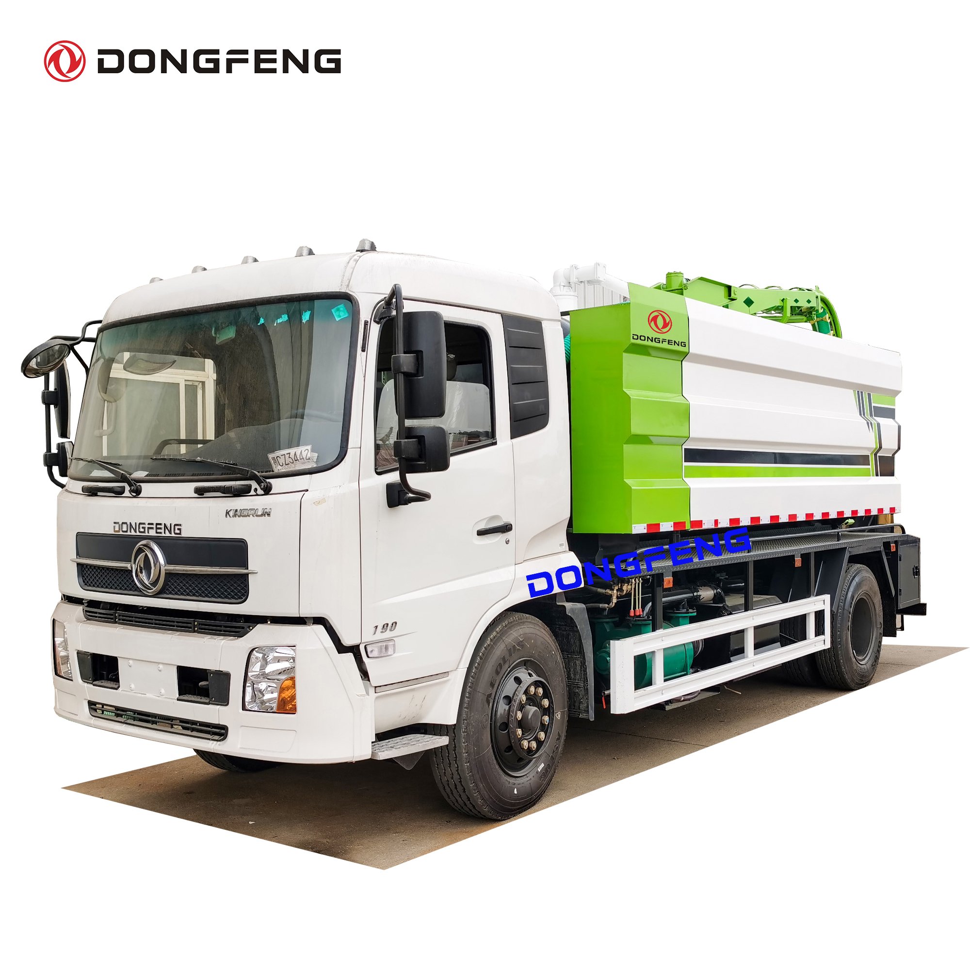 Вакуумный грузовик Dongfeng 4x2 LHD и RHD, вакуумный бак объемом 8000 литров с грузовиком объемом 4000 литров