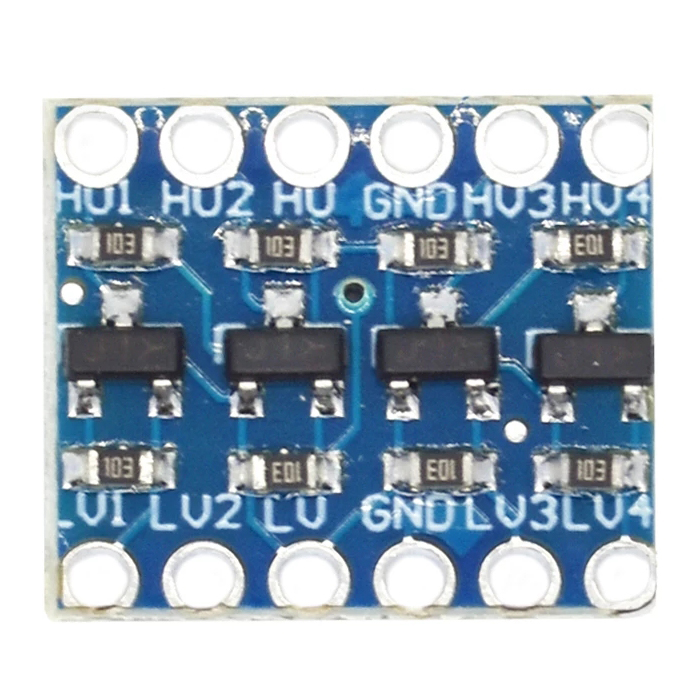 High Qiality 5PCS 4 Channel 5V to 3.3V IIC I2C Logic Level Converter Bi-Directional Module