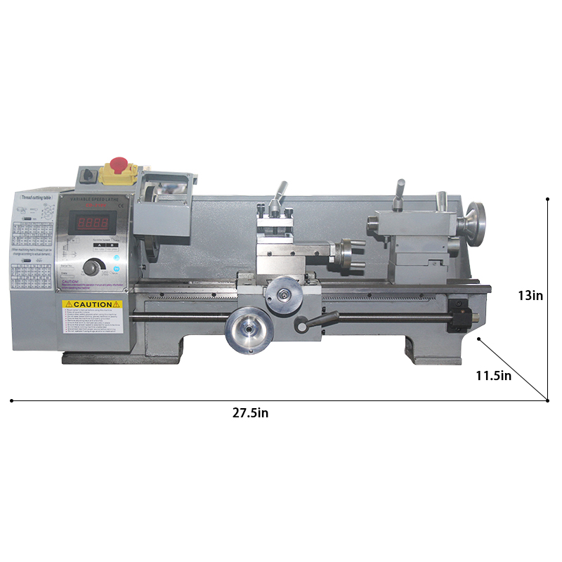 Vanace jiangsu factory 7*14 inch cnc diy bench precision mini metal small lathe turning working machine
