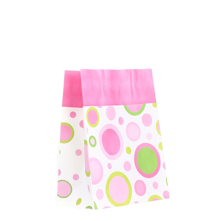 Wholesale Custom logo printed Durable kraft paper bag with handle