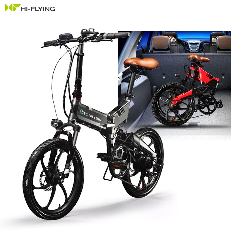 ECO-FLYING для взрослых складной ebike женский Электрический велосипед 36В 9.6ah 250 Вт ebike Электрический велосипед