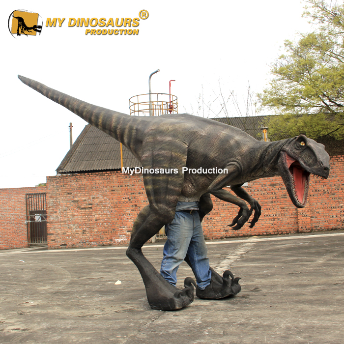 My-dino реалистичный динозавр Велоцираптор костюм для продажи