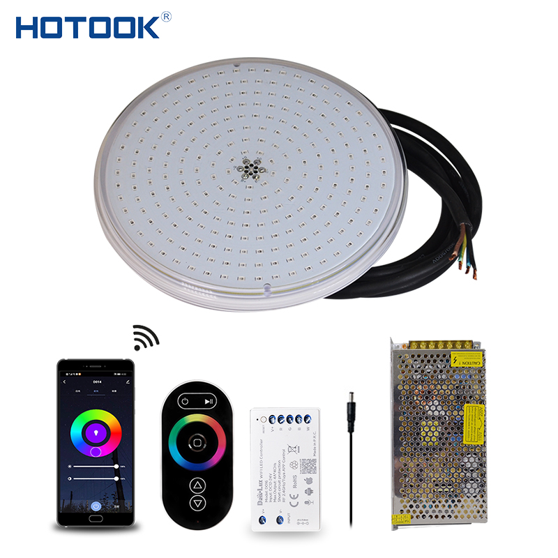 Супер тонкий LED Par 56 2 провода видео-телефон двери синхронного управления RGB переменного тока 12V смолы заполненный Par56 подводный rgb прожектор Светодиодные лампы для бассейна