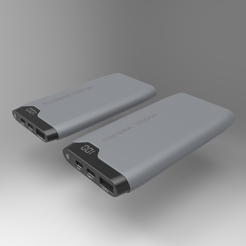 LED Power bank battery charger 10000mah 20000mah Customized Power Bank power bank mobile charger