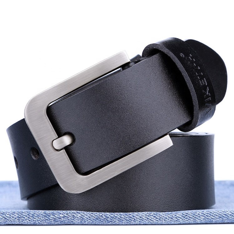 Wholesale Mens Black Casual Genuine Leather Brown Dress Belt