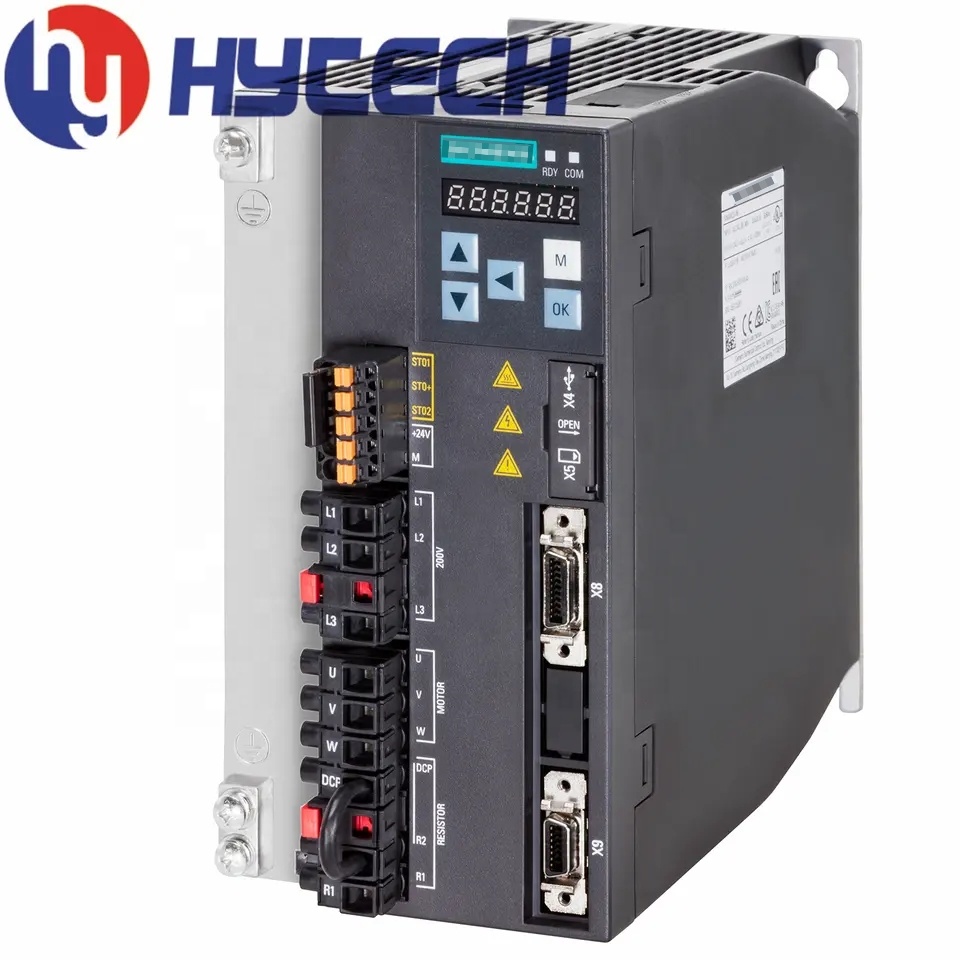 Оригинальный модуль SIEMENS SINAMICS V90 FSD интерфейс PROFINET 3 AC 200-240 В 2 КВТ Серводвигатель 6SL3210-5FB12-0UF0
