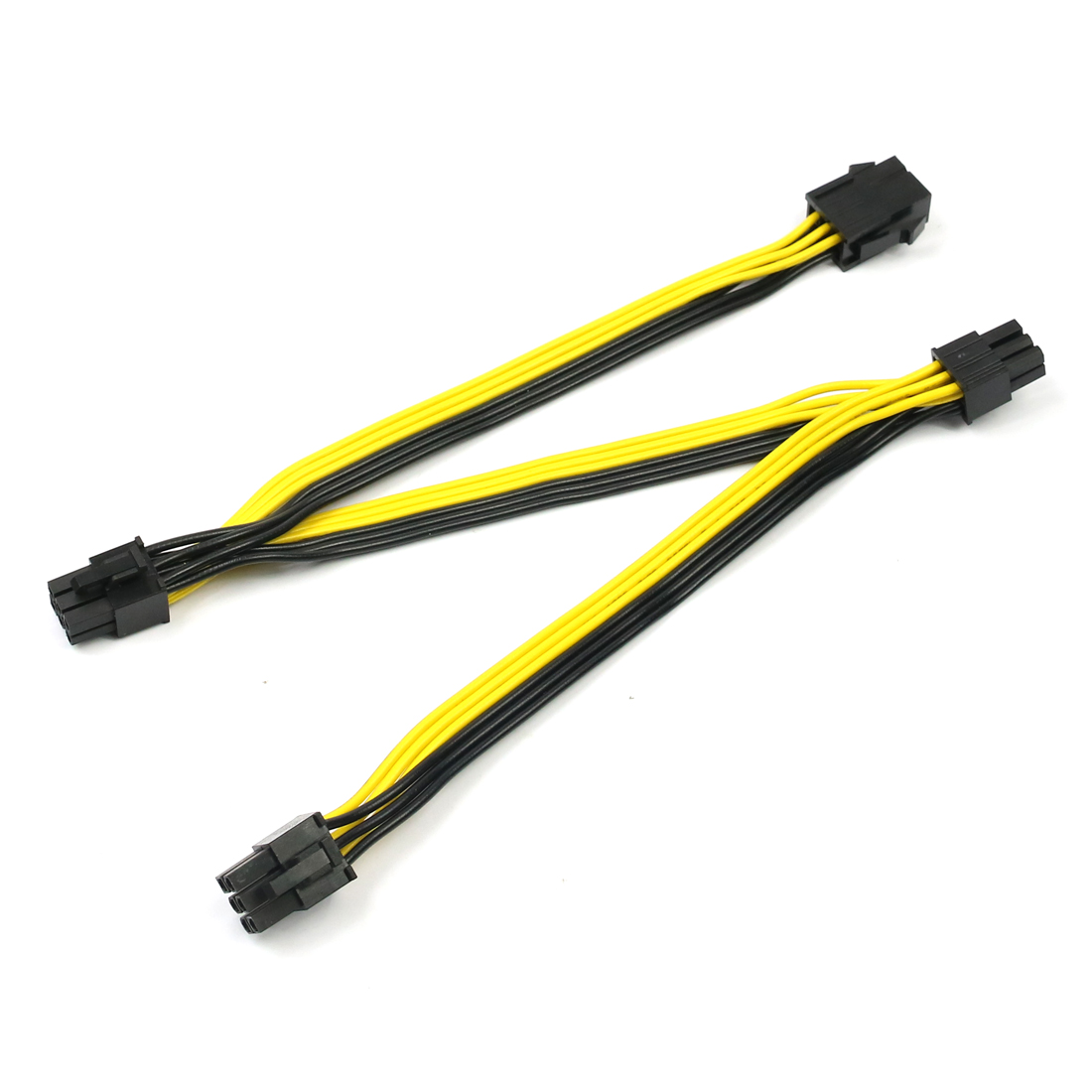 20cm 6Pin Female to 3 6P Male 6Pin PCI-E Express Extension Miner Cable for Graphics Video Card Adapter Miner