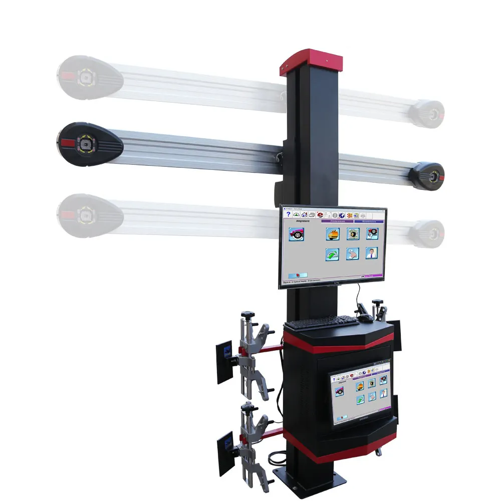 Automatic Lifting 3D Wheel Aligner Machine with HP camera