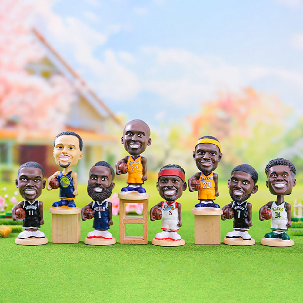 Basketball Stars Male Figures Action Blind Box - Collectible Series for Sports Enthusiasts, Perfect for Fans and Collectors