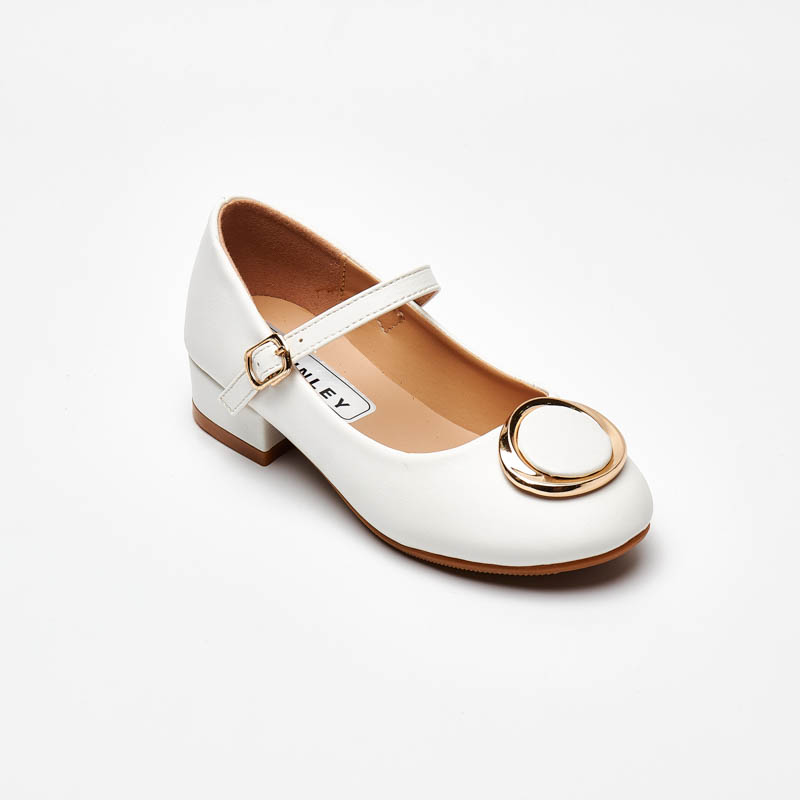 Girl's Mary Jane Flat Wedding party Sandles princess Toddler Little Kid School Dress Shoes