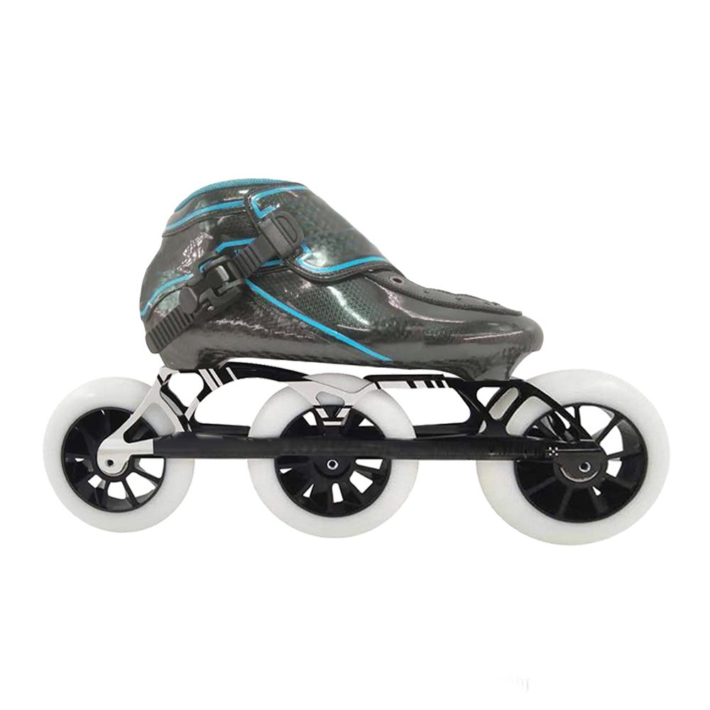 100% Hand-made freestyle roller skates professional 3 wheel inline speed skates wholesale