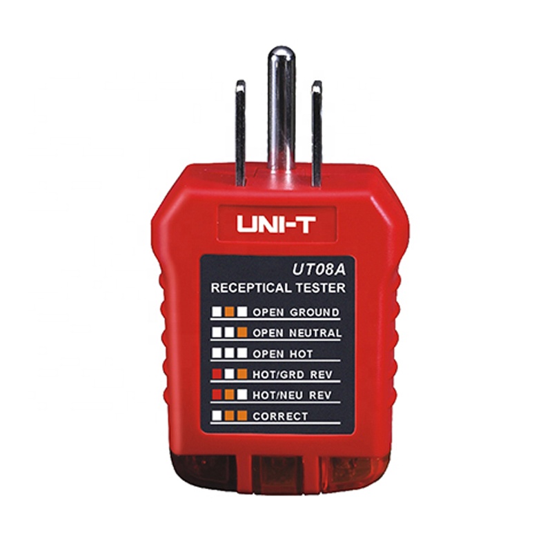 UNI-T UT08A UT08B розеткой тестеры US электрической розетки цепи розетка розетки тестер с УЗО