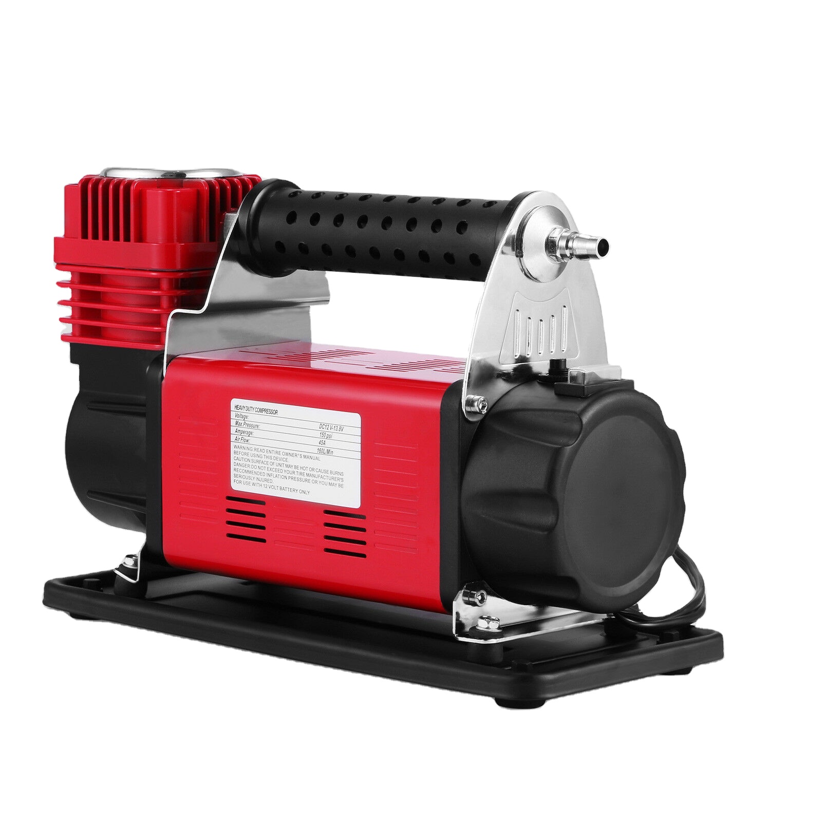 DC12V Druckluft Verdichter Luftkompressor 160 литр Kessel Gummireifen-Pumpe