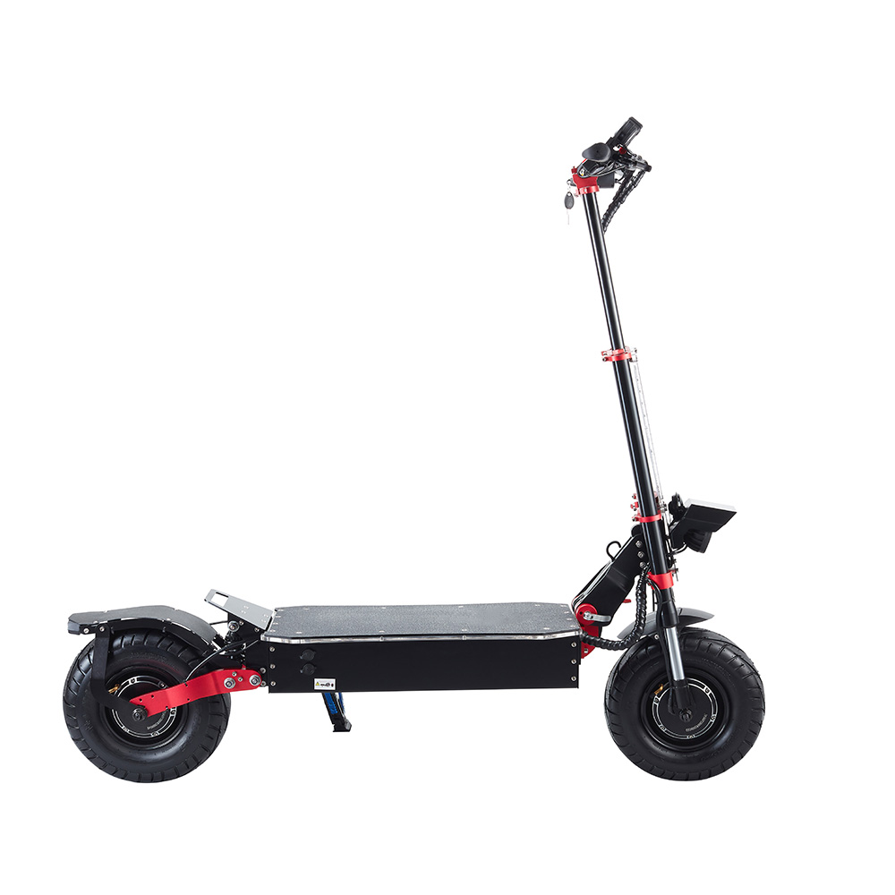 Emoko Dual motor foldable electric scooter adult Cheap price kick e- motorcycles wheels scooter for out door sport 52V48V