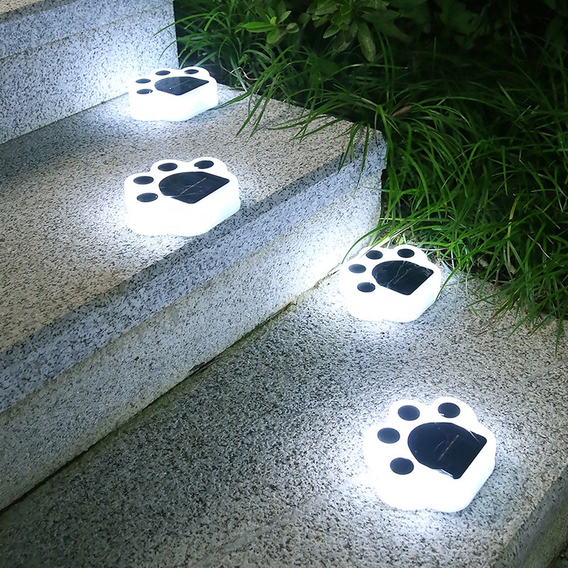 Longstar Best Selling IP65 Solar Powered Bear Paw Buried Light Garden Waterproof Outdoor Lights