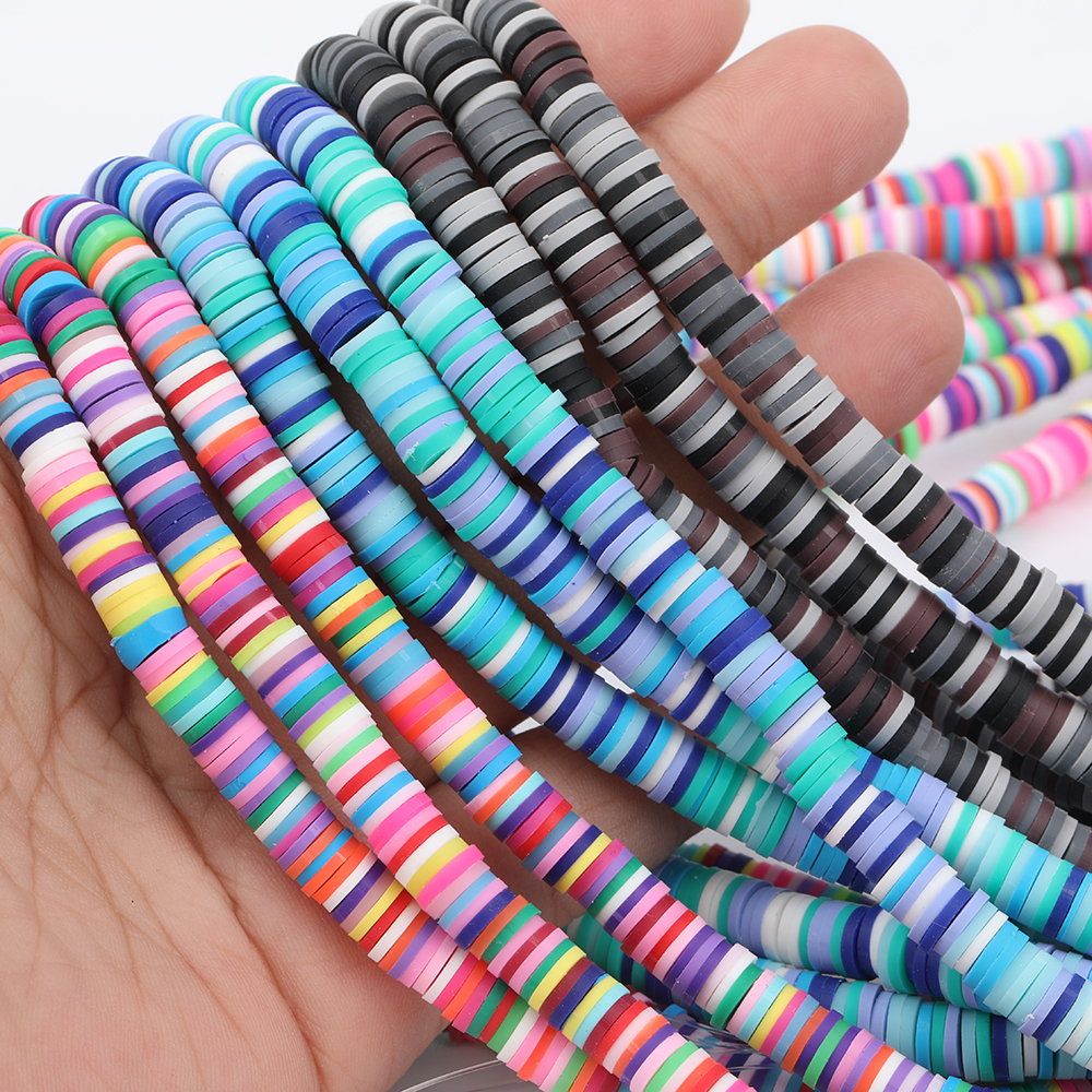 Новый DIY красочные полимерная глина бусины для изготовления ювелирных изделий