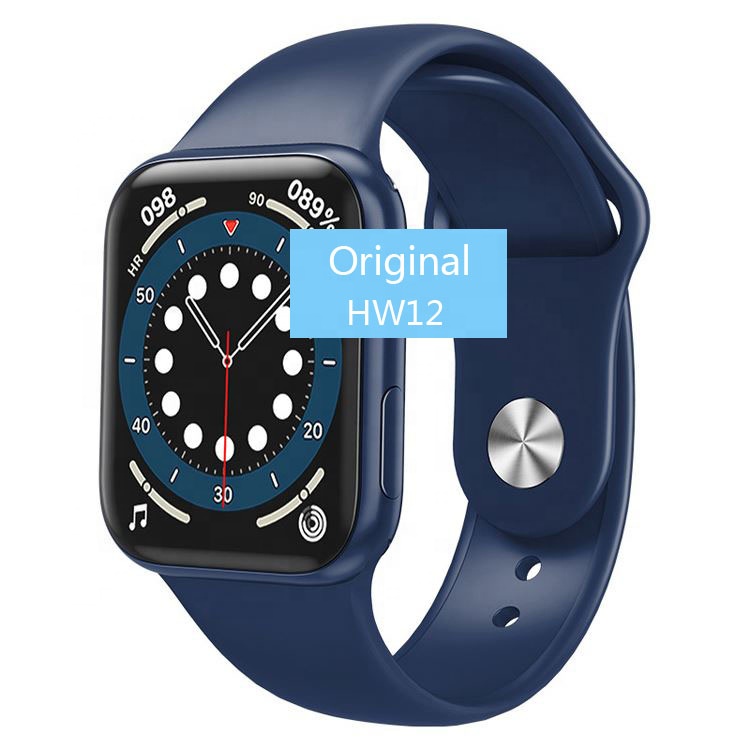 Smart Watch Men Women For Android IOS phone Waterproof Heart Rate Tracker Blood Pressure Oxygen Sport HW12 Smartwatch