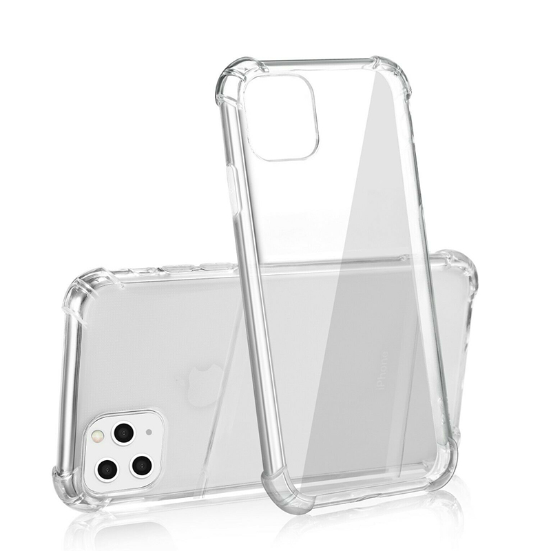 Ультратонкий чехол для iPhone 12 Pro 11 Pro Max XR X 7 8, мягкий прозрачный силиконовый чехол, противоударный бампер, чехол для телефона X