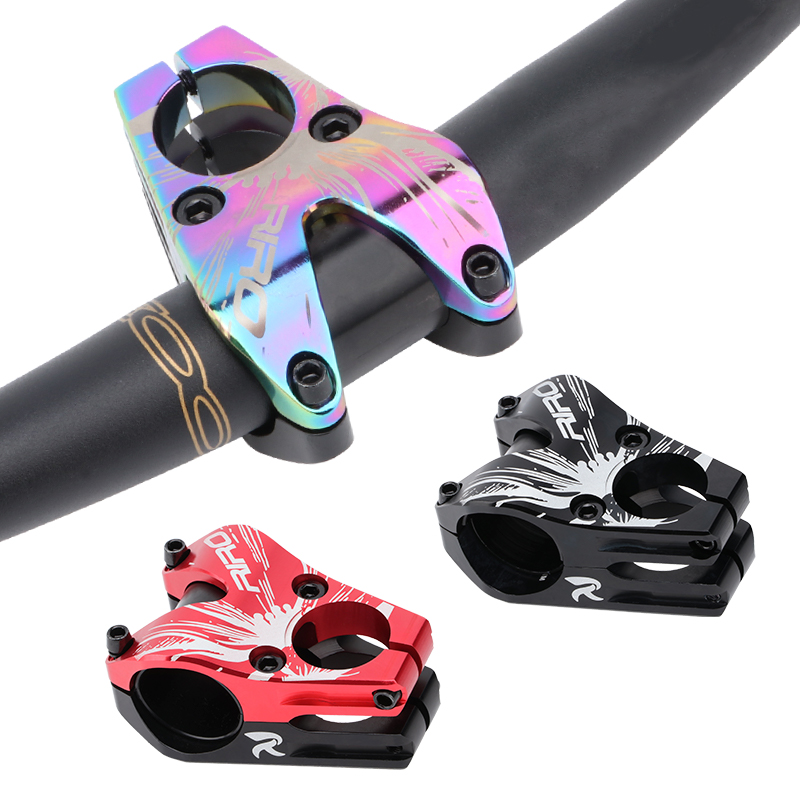 RIRO Mountain Bike Stem 28.6mmFront fork handlebar 31.8mm Aluminum Bicycle 35mm Short Stem Bicycle Accessories