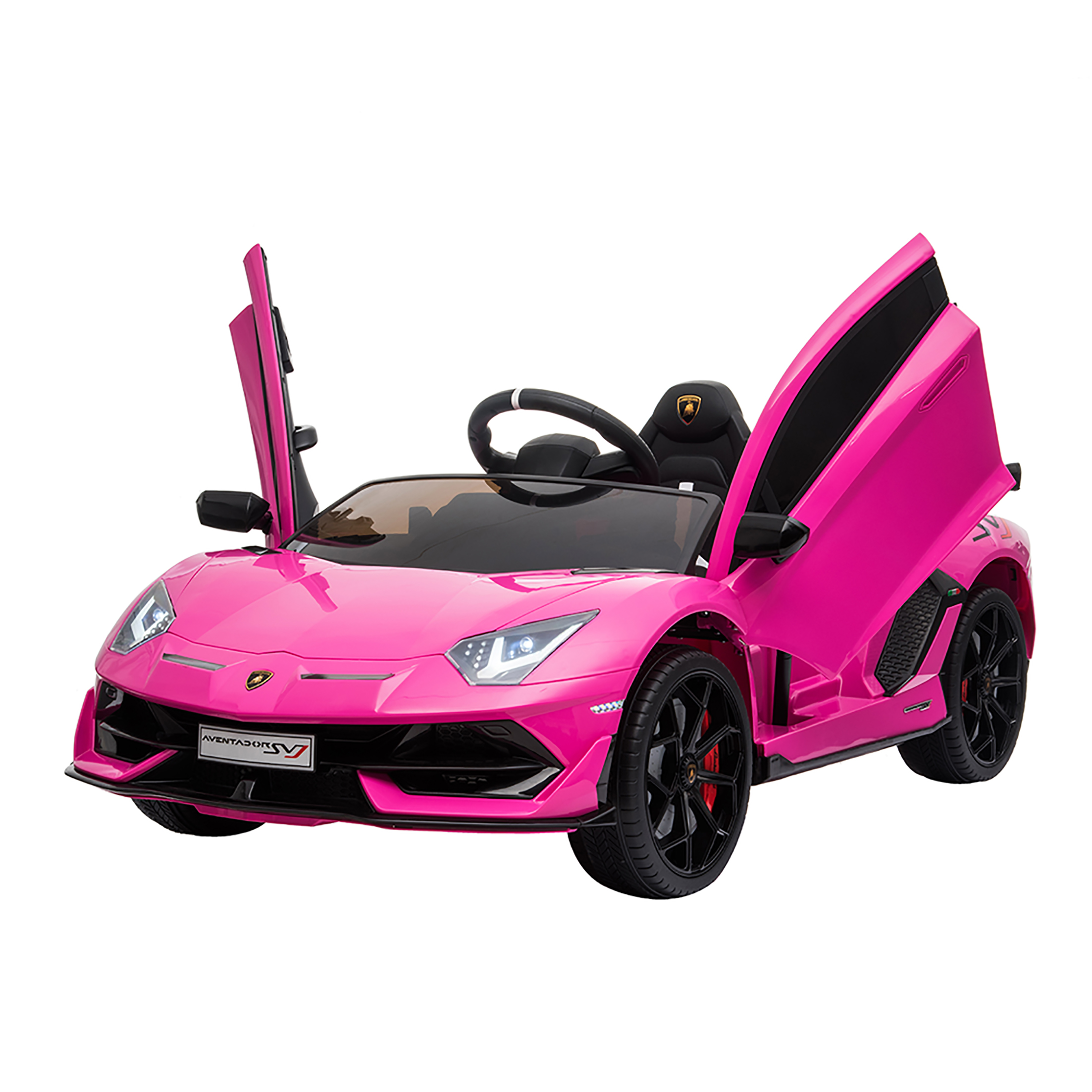 Готов к отправке Lamborghini SVJ электрический автомобиль для детей электрический ездить на автомобиле