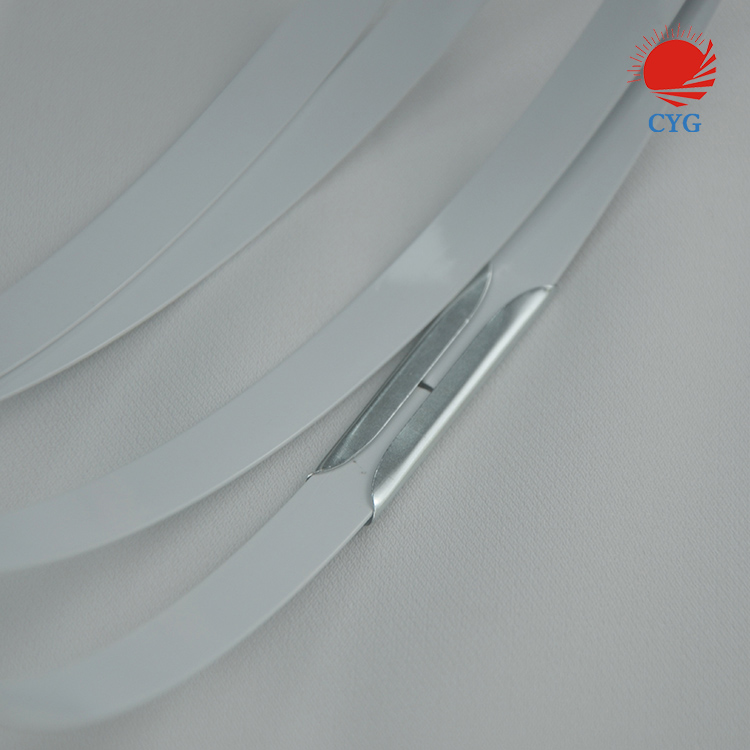 CYG-оптовая продажа, рулон, плоская стальная косточка Для нижней юбки, 5 мм, Стальной Обруч-соединитель