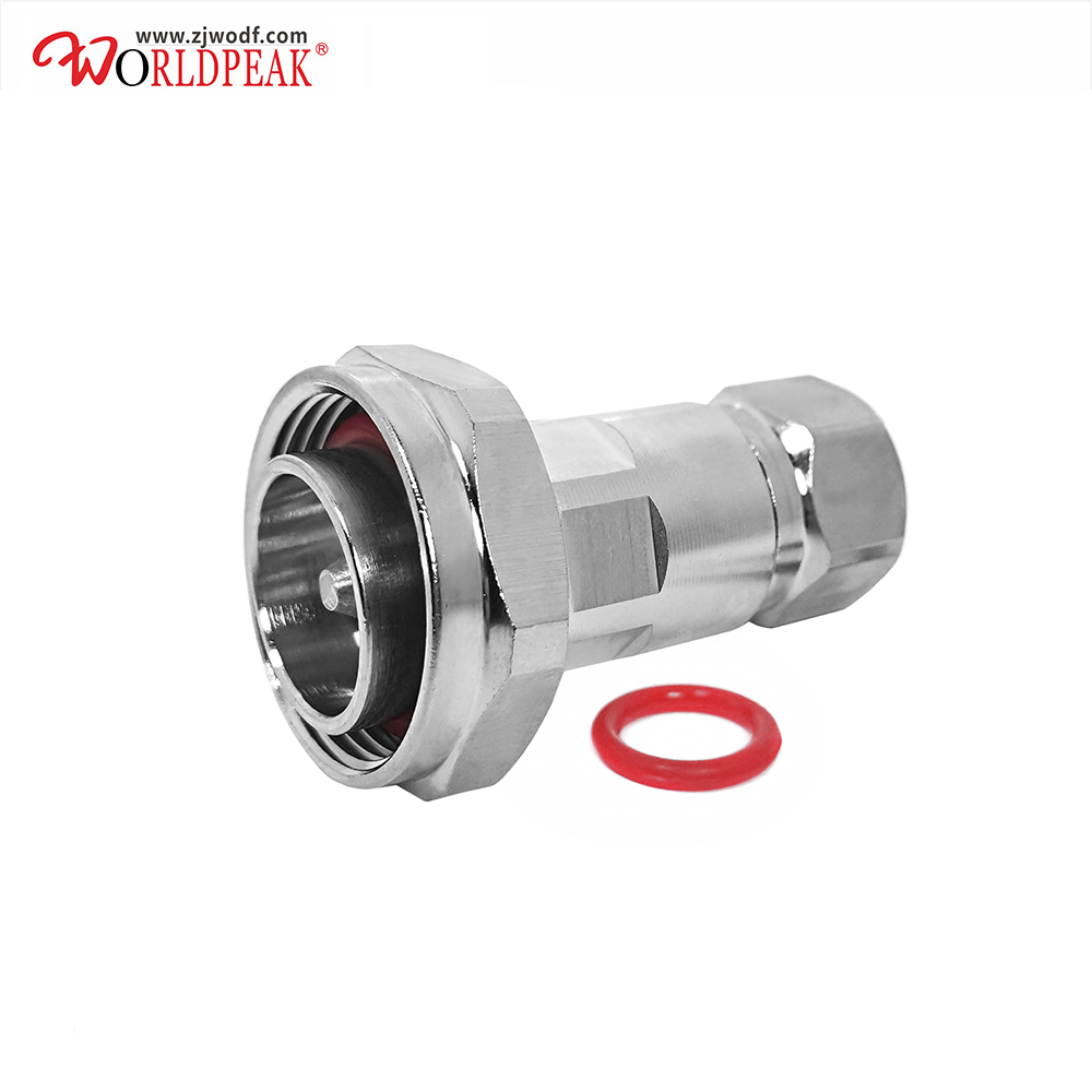 Коаксиальный зажим со штекером L29 7/16 DIN для кабеля 1-2 rf