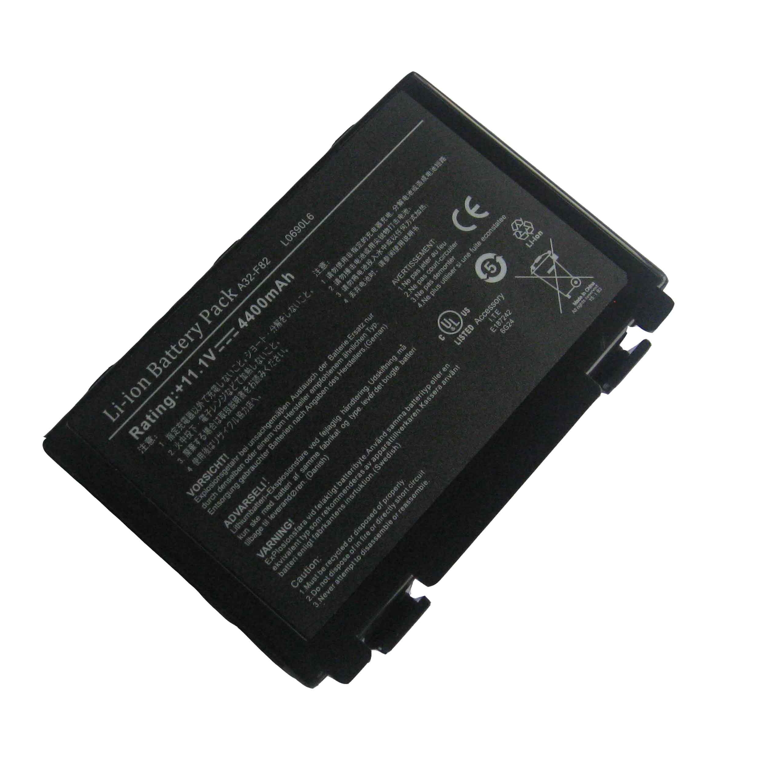 Да аккумуляторная батарея для ноутбука Asus A32-F82 A32-F52 11,1 V/4400mAh аккумулятор для ноутбуков L0690L6
