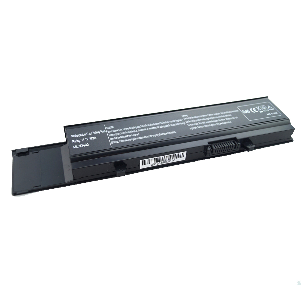 Аккумулятор для ноутбука Dell V3400 V3500 V3700, 5000 мАч, 11,1 В, 56 Втч, 04D3C 4JK6R 7FJ92
