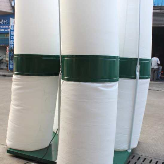 Single barrel double barrel Industrial bag dust collection woodworking machinery removal equipment movable dust cleaner