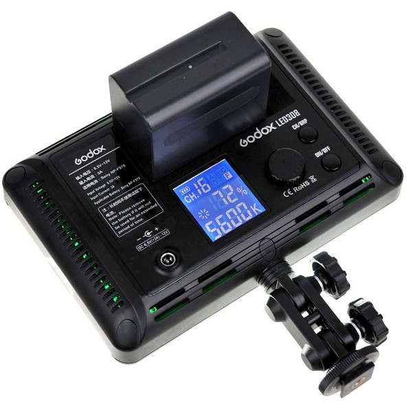 Godox LEDP120C ультра-тонкий студийный светильник Панель камеры Видеостудия съёмка светодиодный светильник для DSLR фотогрфический светодиодный светильник