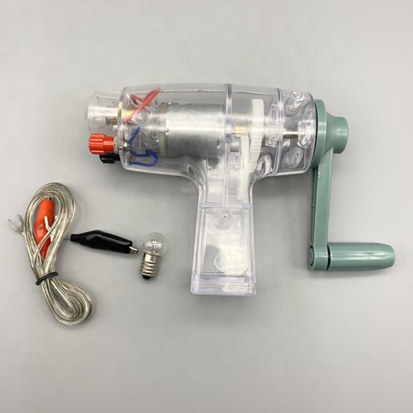 Factory supply high quality lab equipment physical DC 12V hand generator