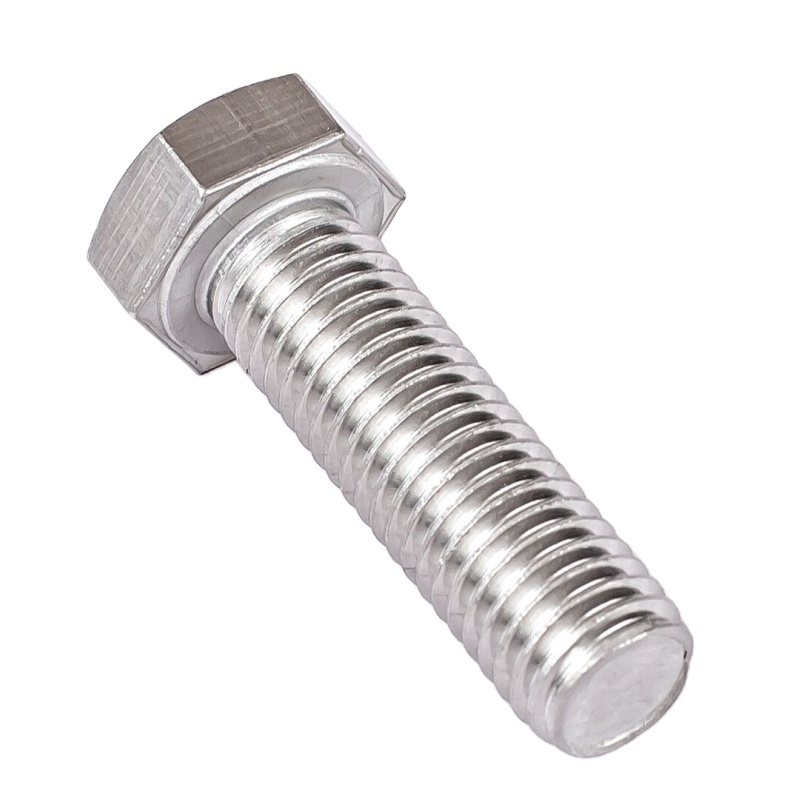 304 A2 70 m10 bolt nut factory m10x1.25 stainless steel hex bolt 4.8