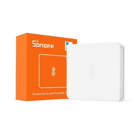 Датчик температуры и влажности SONOFF SNZB-02 - ZigBee работает с мостом SONOFF ZigBee, проверка данных в реальном времени через приложение eWeLink