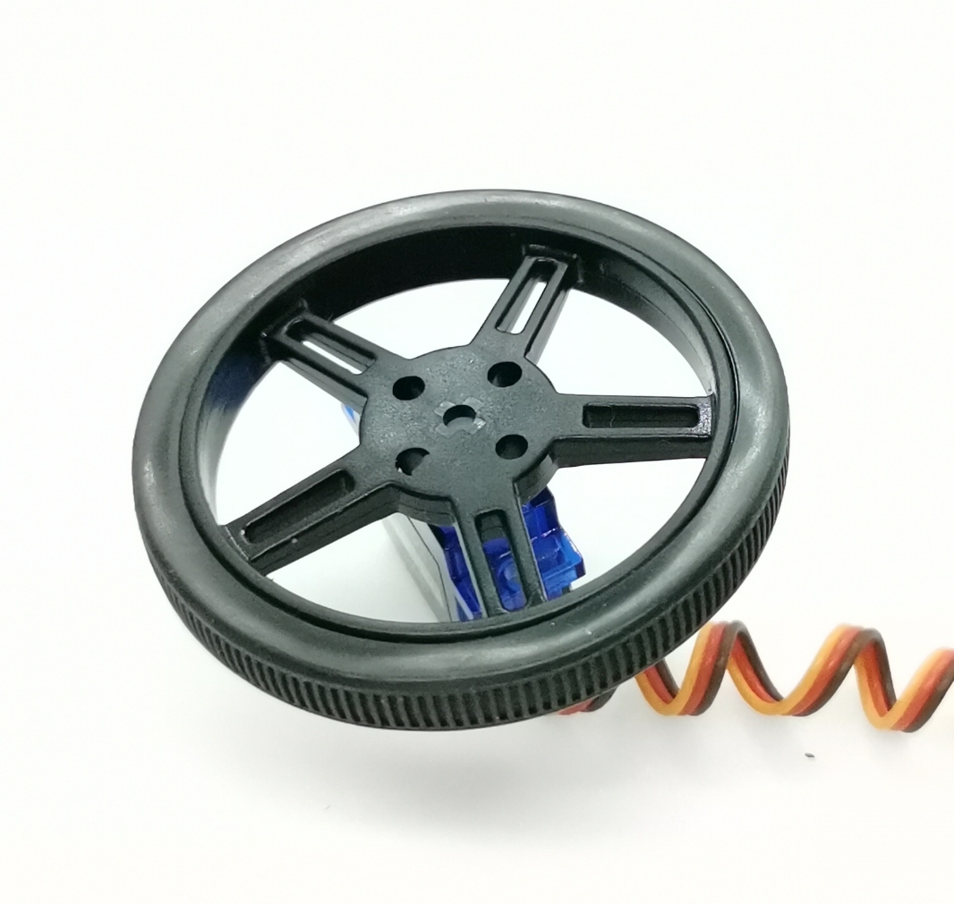 Набор сервоприводов 9g Kpower P0090W Micro rc, сервопривод с колесом, непрерывное неограниченное вращение на 360 градусов для маленького умного робота-автомобиля