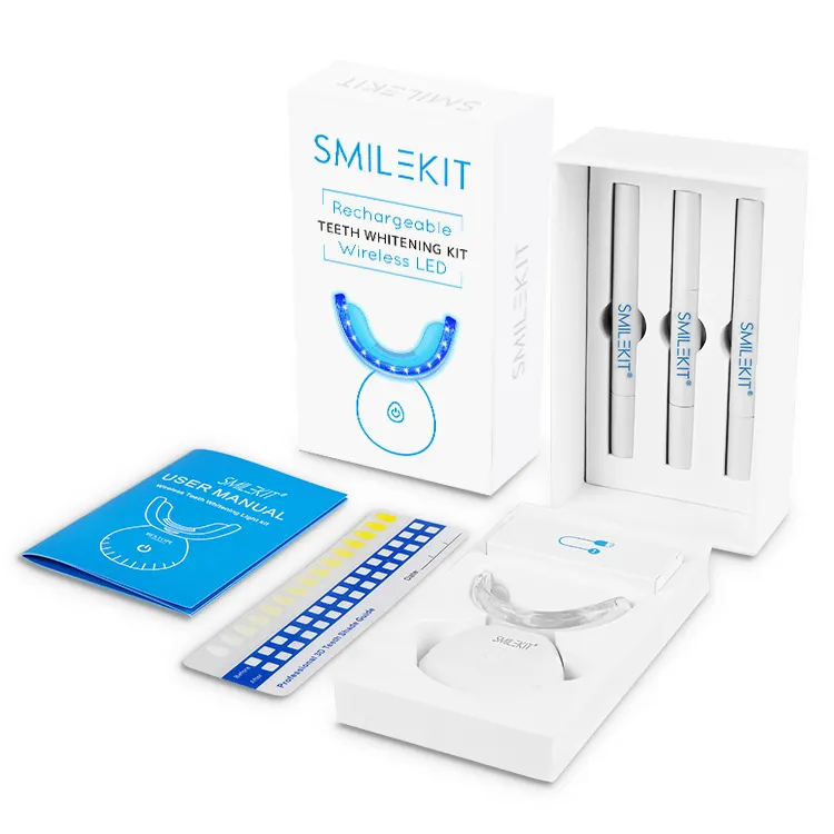 High Quality LED Lights Teeth Whitening Kit Multi-Purpose Oral Hygiene Products Factory Price